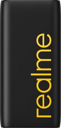 Realme 20000 mAh Power Bank (18 W, Quick Charge 2.0)  (Black, Lithium Polymer)#JustHere